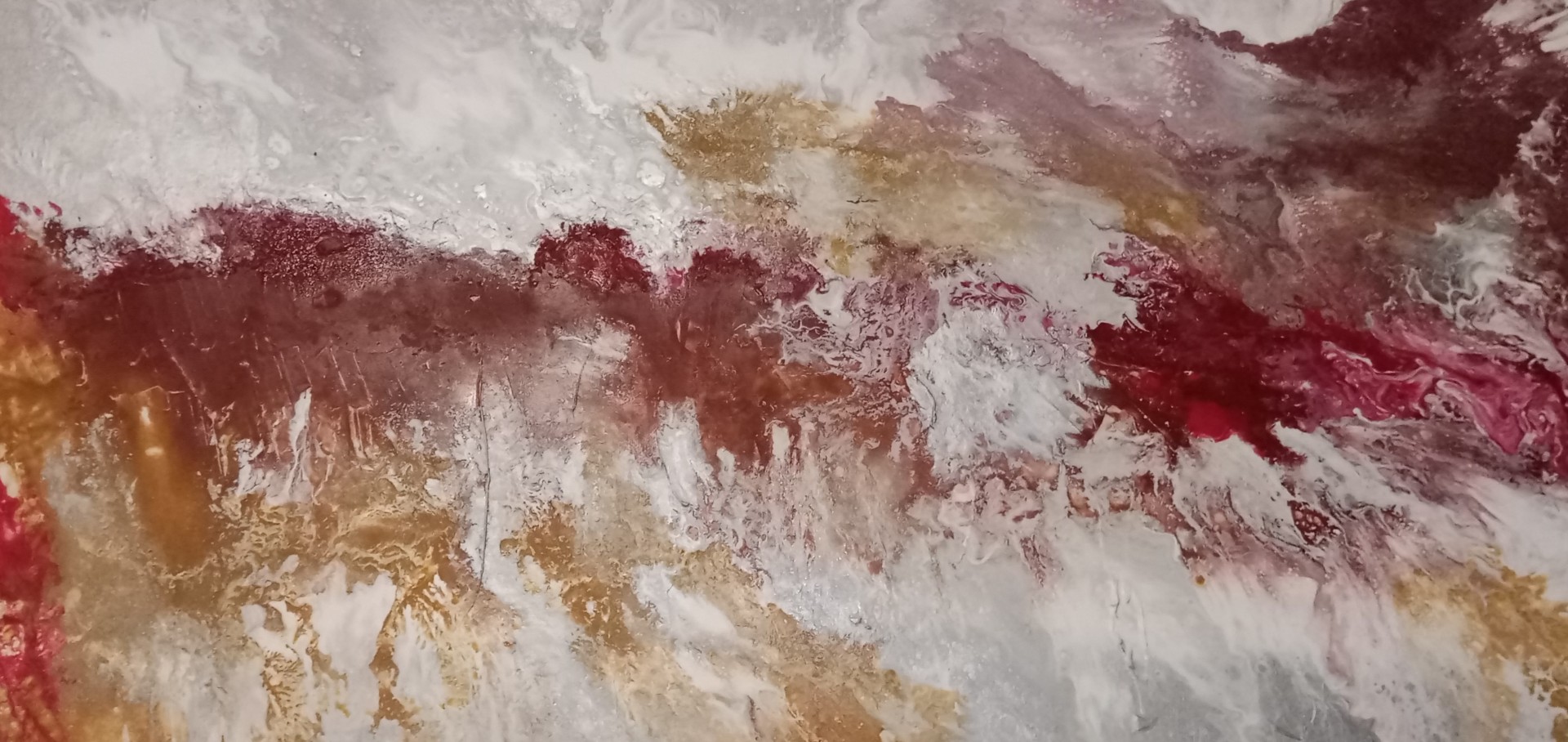 Loin 1 100x50cm acrylique sans cadre b 2021 (Vendue)